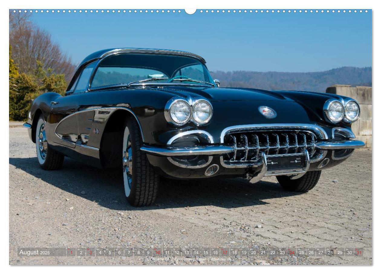 Bild: 9783435572625 | Corvette - Die US Ikone 2025 (hochwertiger Premium Wandkalender...