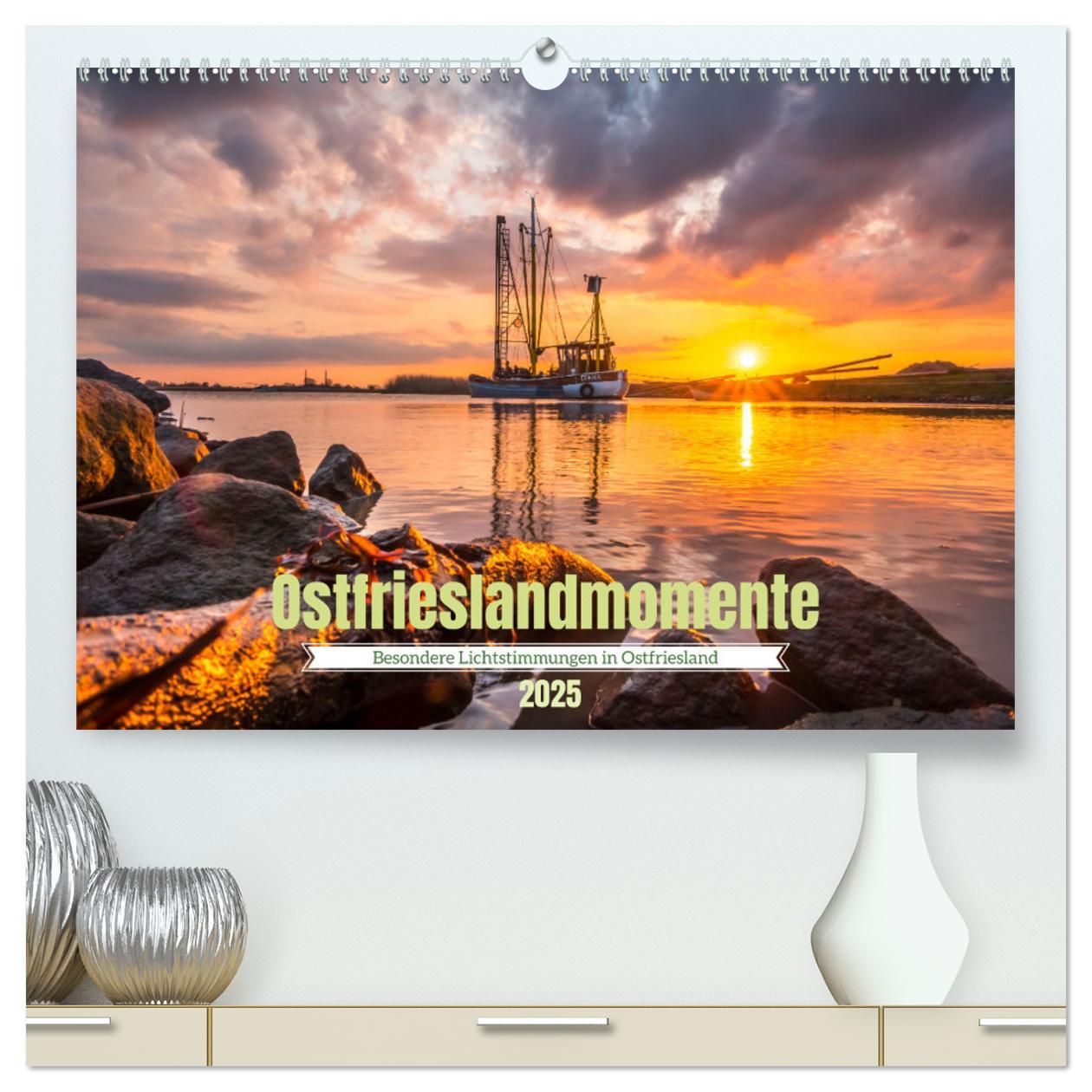 Cover: 9783435016259 | Ostfrieslandmomente 2025 (hochwertiger Premium Wandkalender 2025...