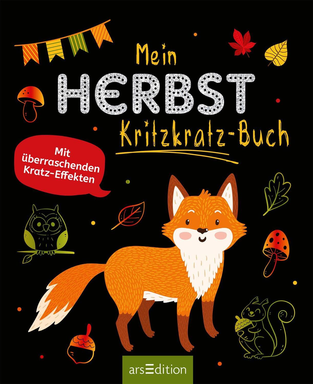 Bild: 9783845859897 | Mein Herbst-Kritzkratz-Buch | Mit überraschenden Kratz-Effekten | Buch