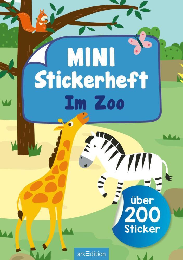 Bild: 9783845848181 | MINI-Stickerheft - Im Zoo | Über 200 Sticker | Izabella Markiewicz