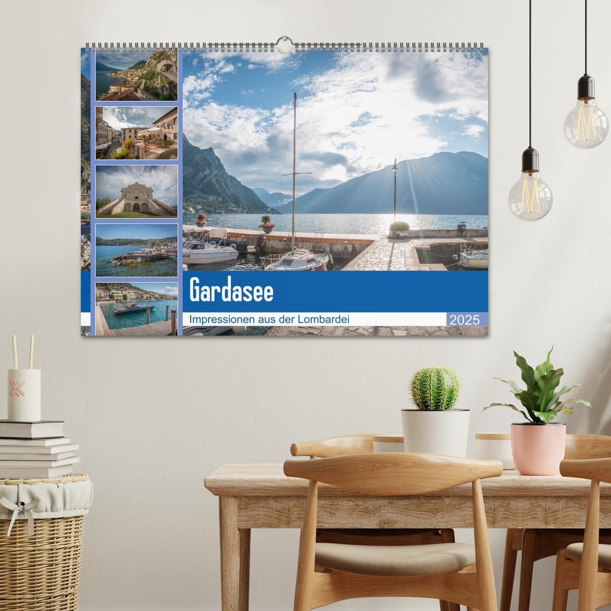 Bild: 9783435436026 | Gardasee - Impressionen aus der Lombardei (Wandkalender 2025 DIN A2...