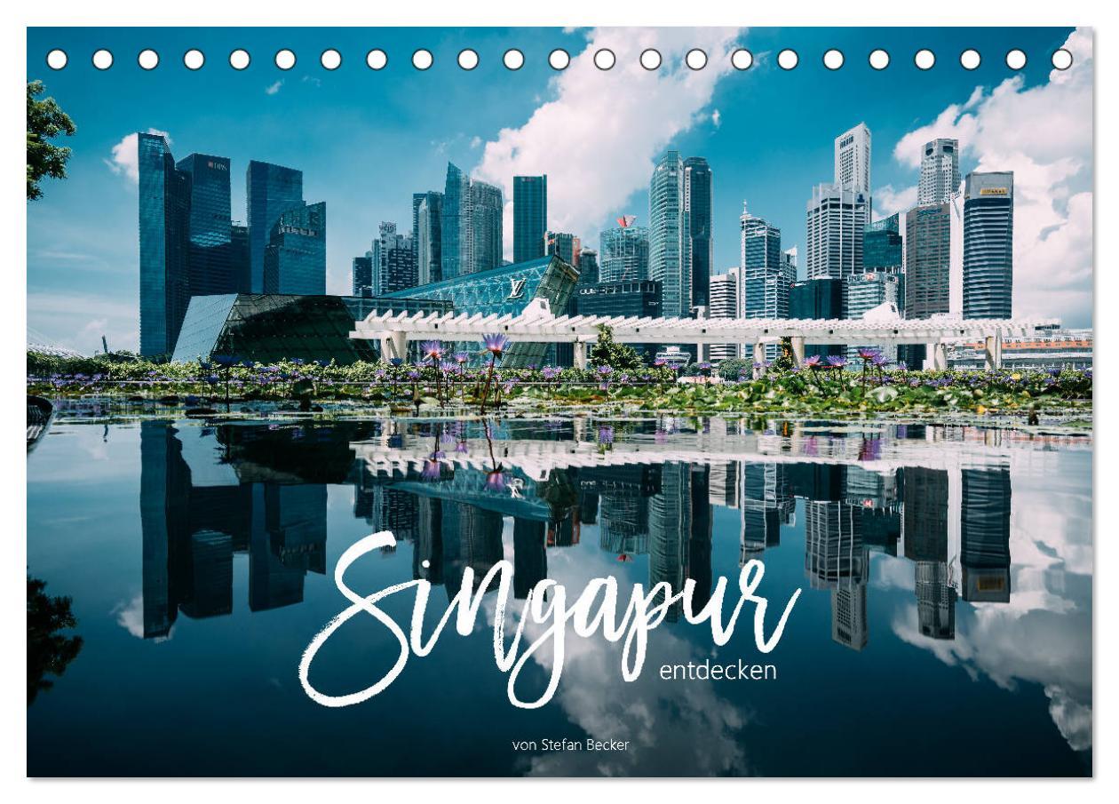 Cover: 9783435325641 | Singapur entdecken (Tischkalender 2025 DIN A5 quer), CALVENDO...