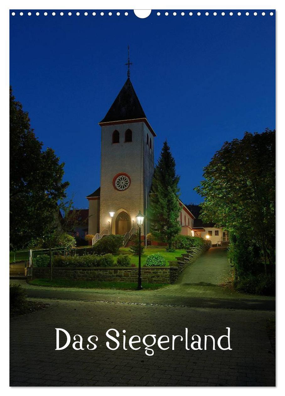 Cover: 9783457041703 | Das Siegerland (Wandkalender 2025 DIN A3 hoch), CALVENDO...