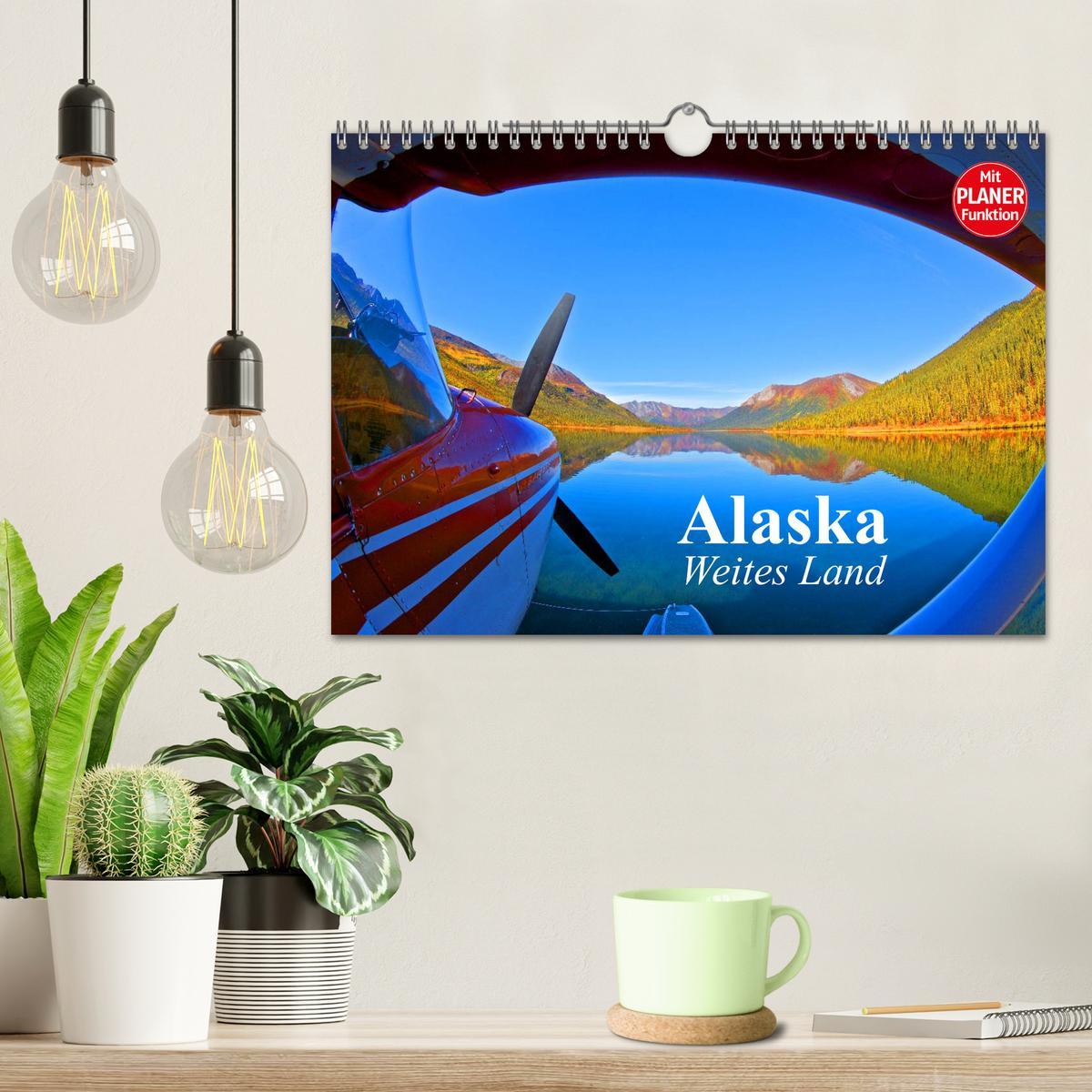 Bild: 9783435523610 | Alaska - Weites Land (Wandkalender 2025 DIN A4 quer), CALVENDO...