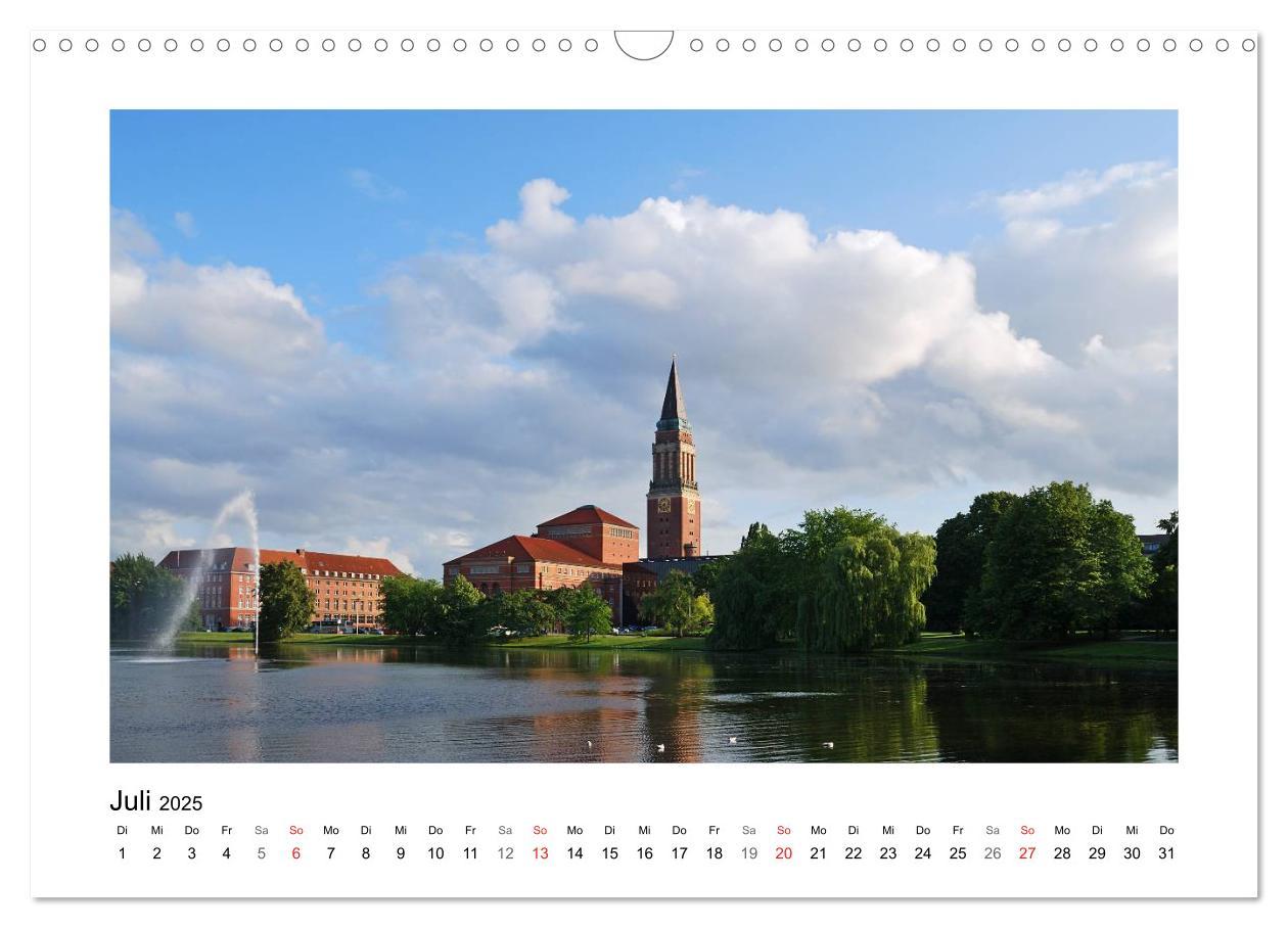 Bild: 9783435799589 | Kiel und Umland (Wandkalender 2025 DIN A3 quer), CALVENDO...