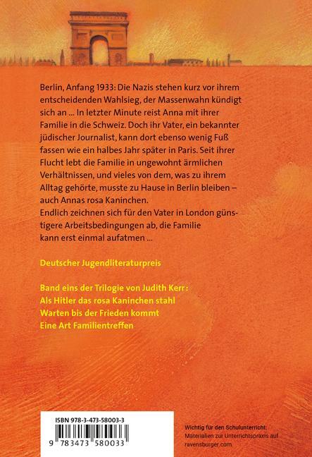 Bild: 9783473580033 | Als Hitler das rosa Kaninchen stahl | Judith Kerr | Taschenbuch | 1997