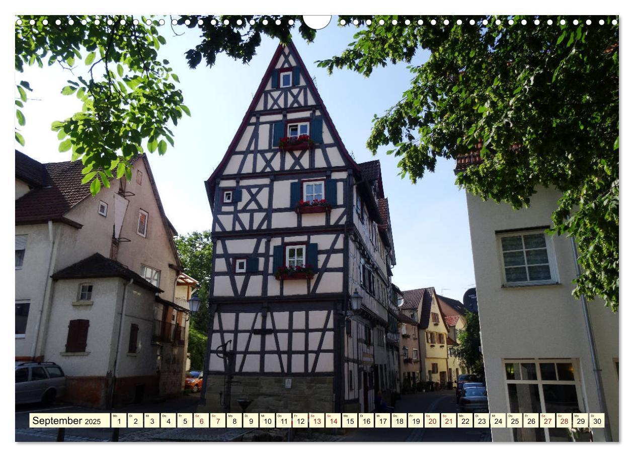 Bild: 9783435440917 | Unterwegs in Schorndorf (Wandkalender 2025 DIN A3 quer), CALVENDO...