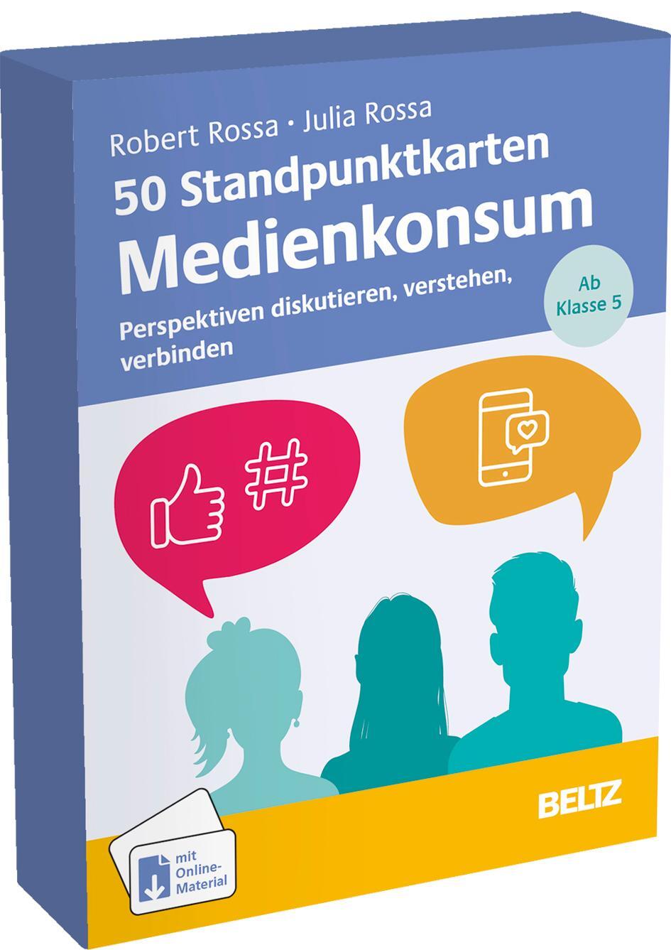 Cover: 4019172200749 | 50 Standpunktkarten Medienkonsum | Robert Rossa (u. a.) | Stück | 2024