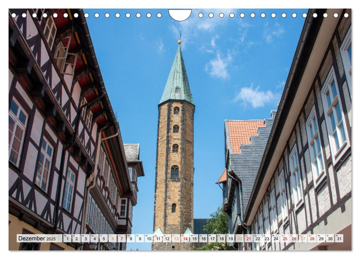 Bild: 9783383853890 | Historisches Goslar - Niedersachsen (Wandkalender 2025 DIN A4...