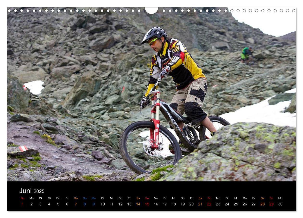 Bild: 9783435634811 | Mountainbike Freeride Momente (Wandkalender 2025 DIN A3 quer),...