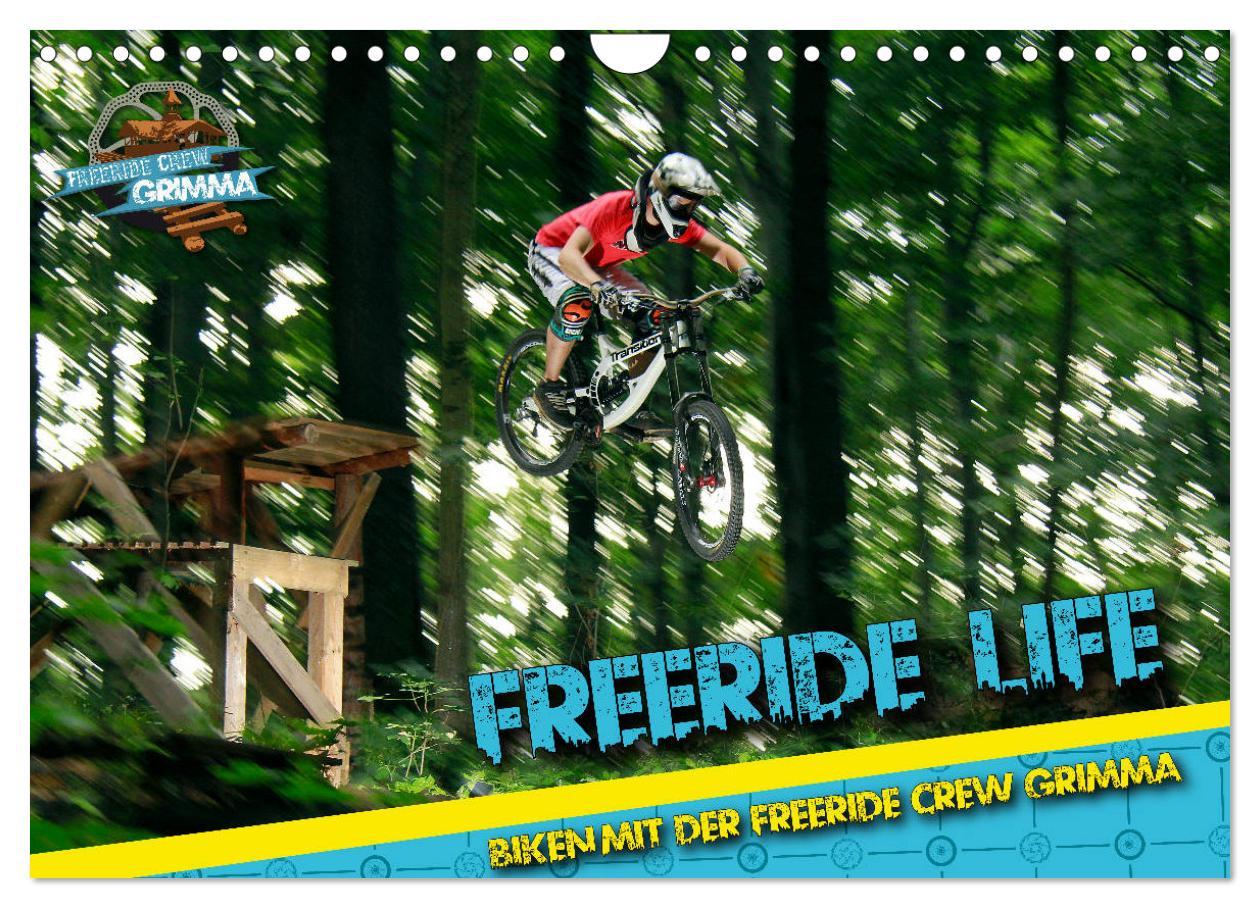 Cover: 9783435338764 | Freeride Life (Wandkalender 2025 DIN A4 quer), CALVENDO Monatskalender