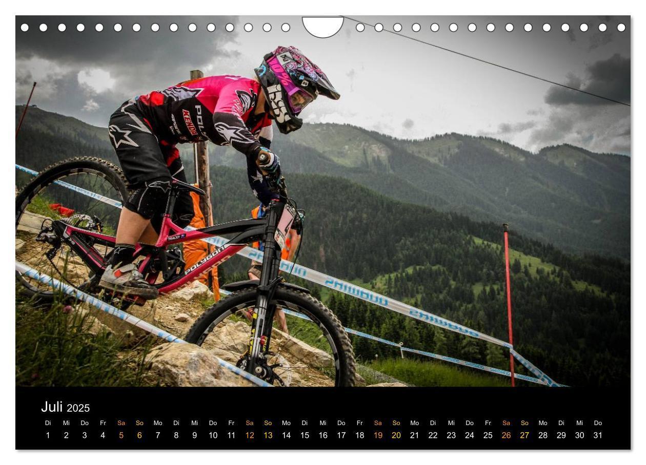 Bild: 9783435725137 | Downhill Racing 2025 (Wandkalender 2025 DIN A4 quer), CALVENDO...