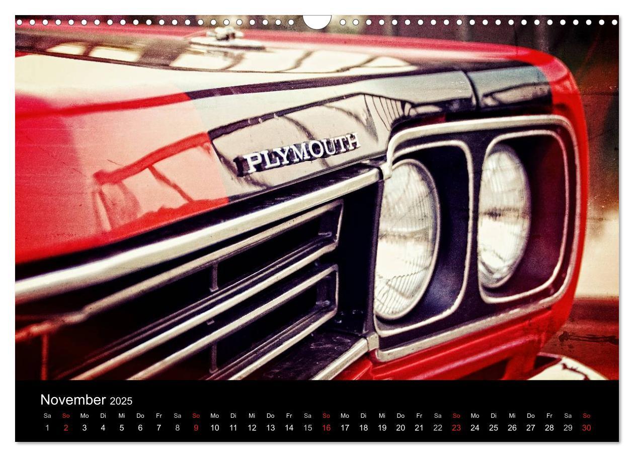 Bild: 9783435808403 | US-Muscle-Cars - Plymouth (Wandkalender 2025 DIN A3 quer), CALVENDO...