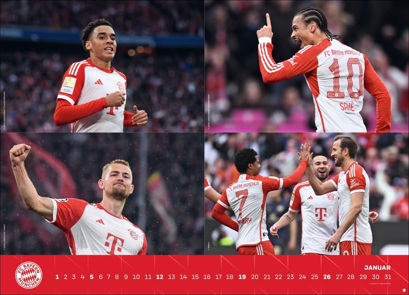 Bild: 9783756404728 | FC Bayern München Edition Kalender 2025 | Kalender | Spiralbindung