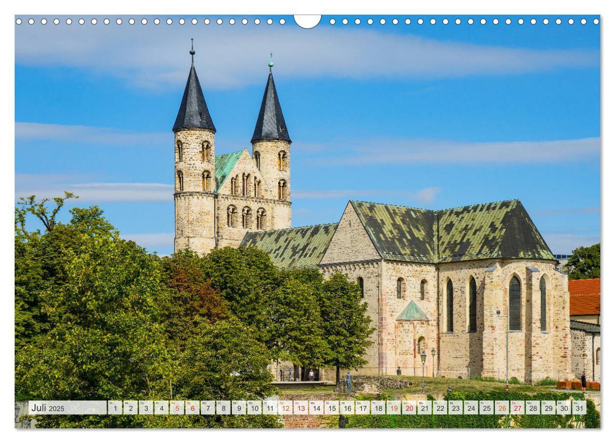 Bild: 9783435295920 | Magdeburg Impressionen (Wandkalender 2025 DIN A3 quer), CALVENDO...