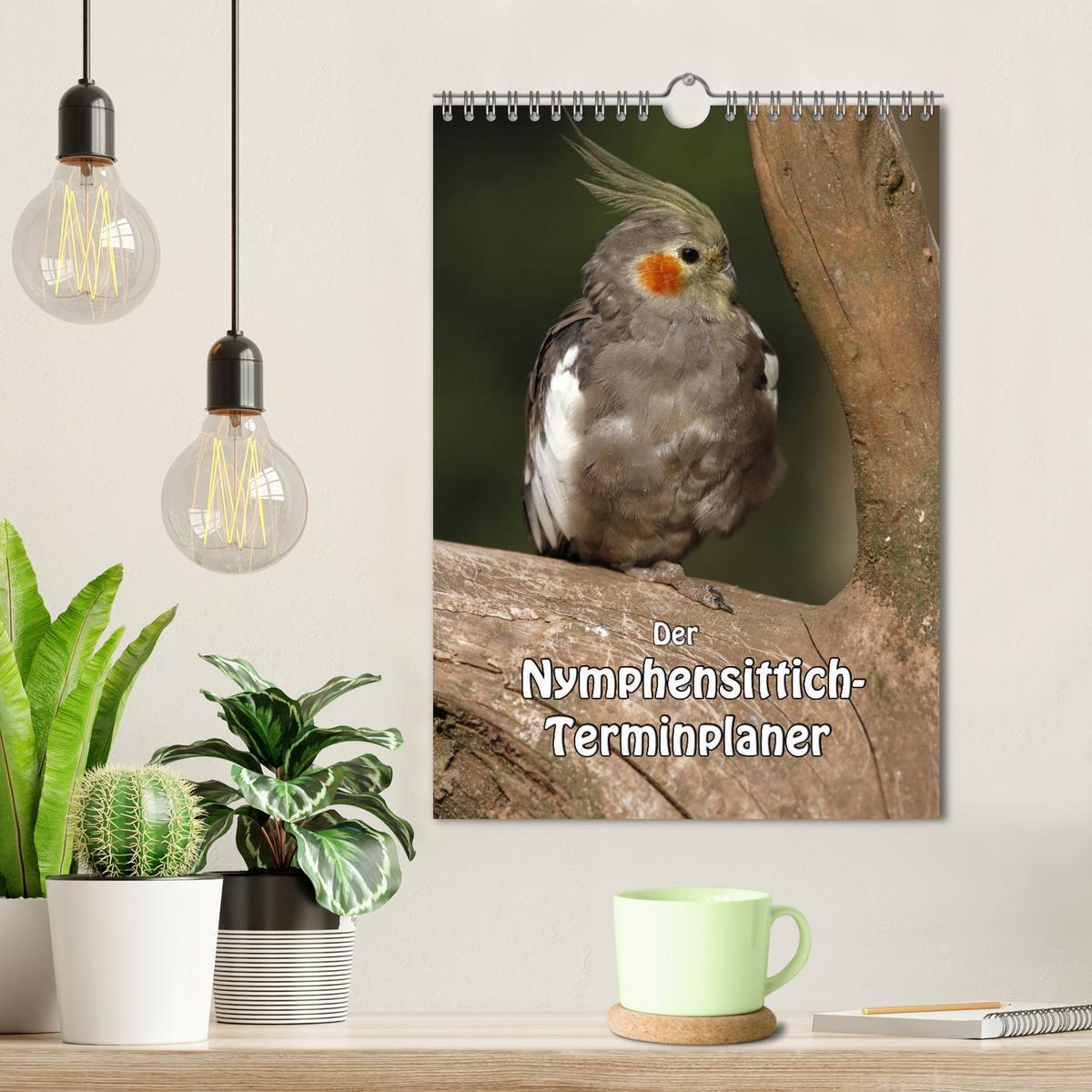 Bild: 9783457004357 | Der Nymphensittich-Terminplaner (Wandkalender 2025 DIN A4 hoch),...