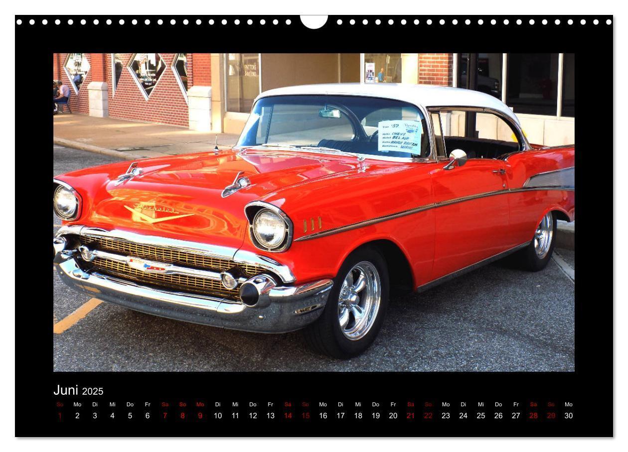 Bild: 9783435430161 | Retro Cars (Wandkalender 2025 DIN A3 quer), CALVENDO Monatskalender