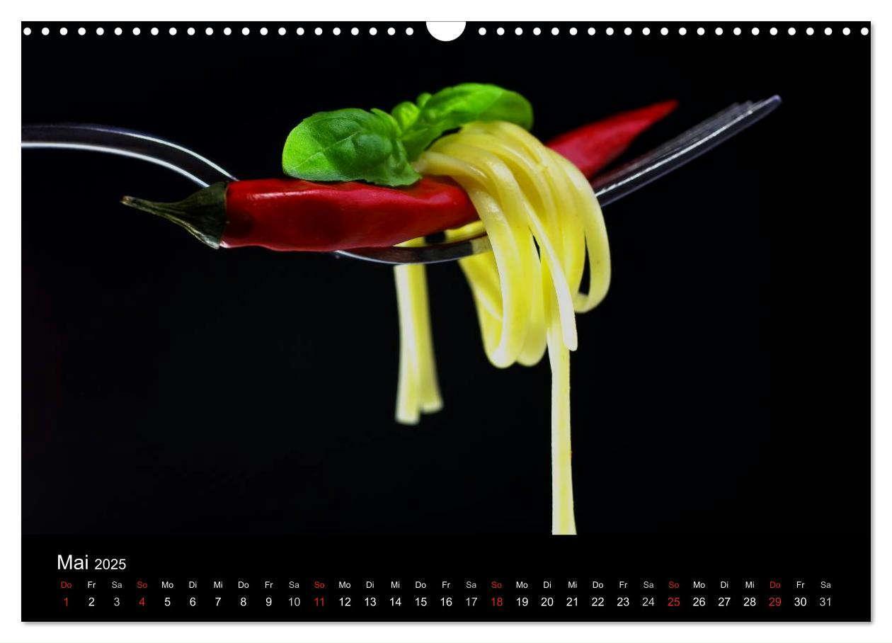 Bild: 9783435783373 | Pasta Kreationen (Wandkalender 2025 DIN A3 quer), CALVENDO...