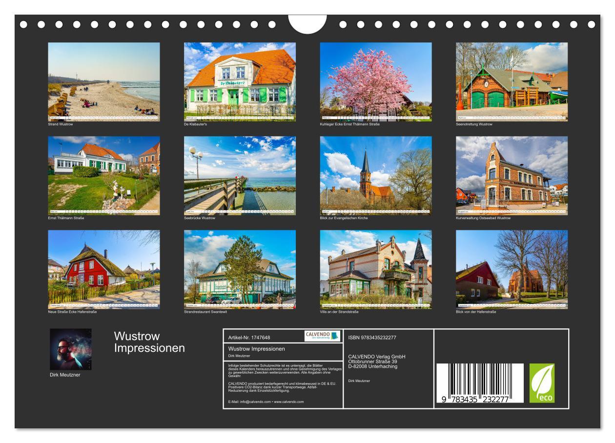 Bild: 9783435232277 | Wustrow Impressionen (Wandkalender 2025 DIN A4 quer), CALVENDO...