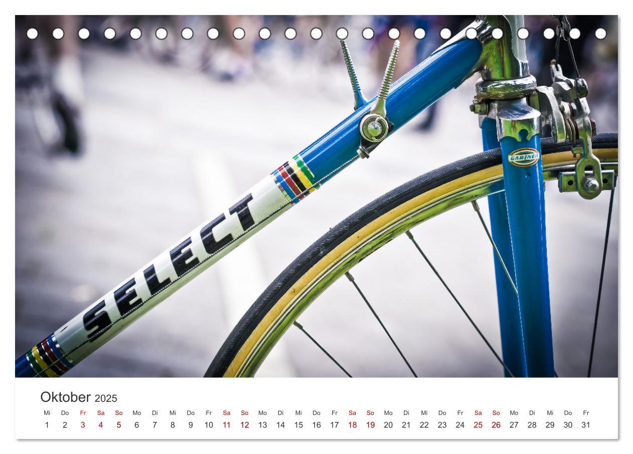 Bild: 9783435097784 | Stahlrenner - Rennrad-Klassiker aus Europa (Tischkalender 2025 DIN...