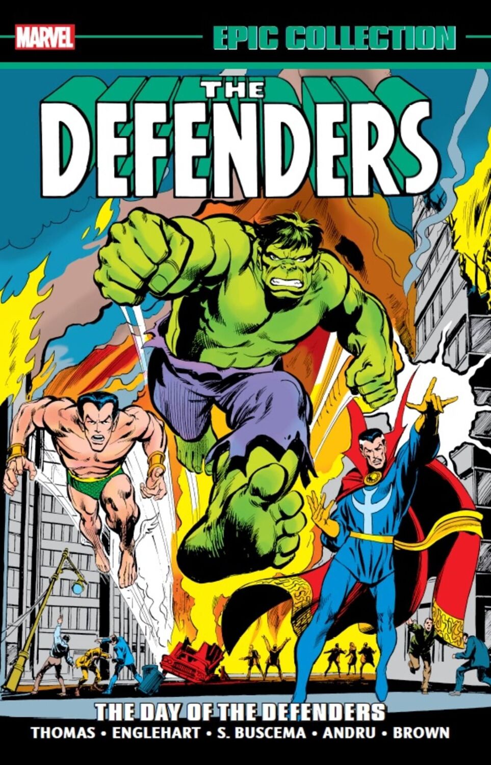 Cover: 9781302933562 | Defenders Epic Collection: The Day of the Defenders | Roy Thomas