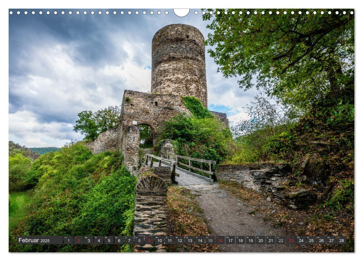 Bild: 9783435515714 | Burgen in Rheinland-Pfalz (Wandkalender 2025 DIN A3 quer), CALVENDO...