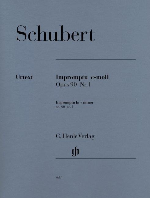 Cover: 9790201804873 | Impromptu c minor op. 90,1 D 899 | Franz Schubert | Taschenbuch | Buch