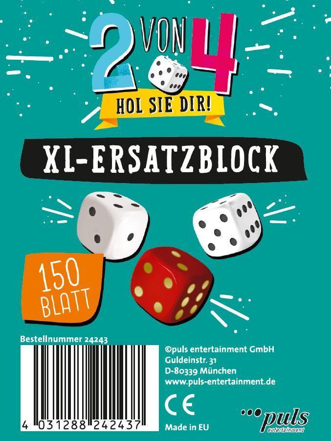 Cover: 4031288242437 | 2 von 4 - XL-Ersatzblock, 150 Blatt | 150 Blatt neuer Spielspaß | Buch