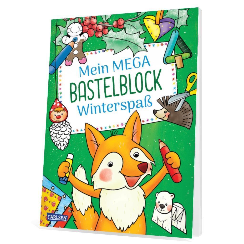 Bild: 9783551191656 | Mein MEGA Bastelblock: Winterspaß | Silke Reimers | Taschenbuch | 2023