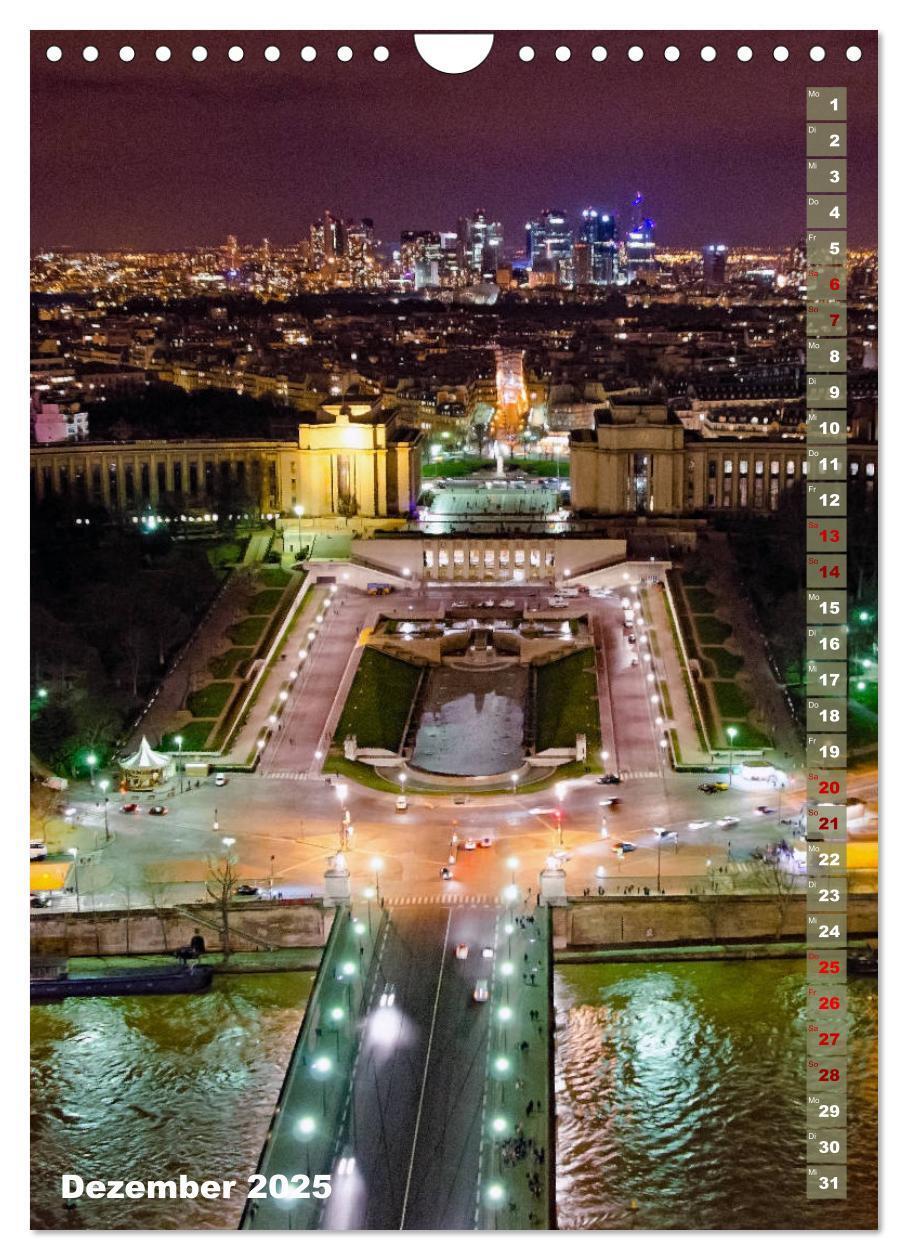 Bild: 9783435979547 | Paris Traummetropole mit Charme (Wandkalender 2025 DIN A4 hoch),...