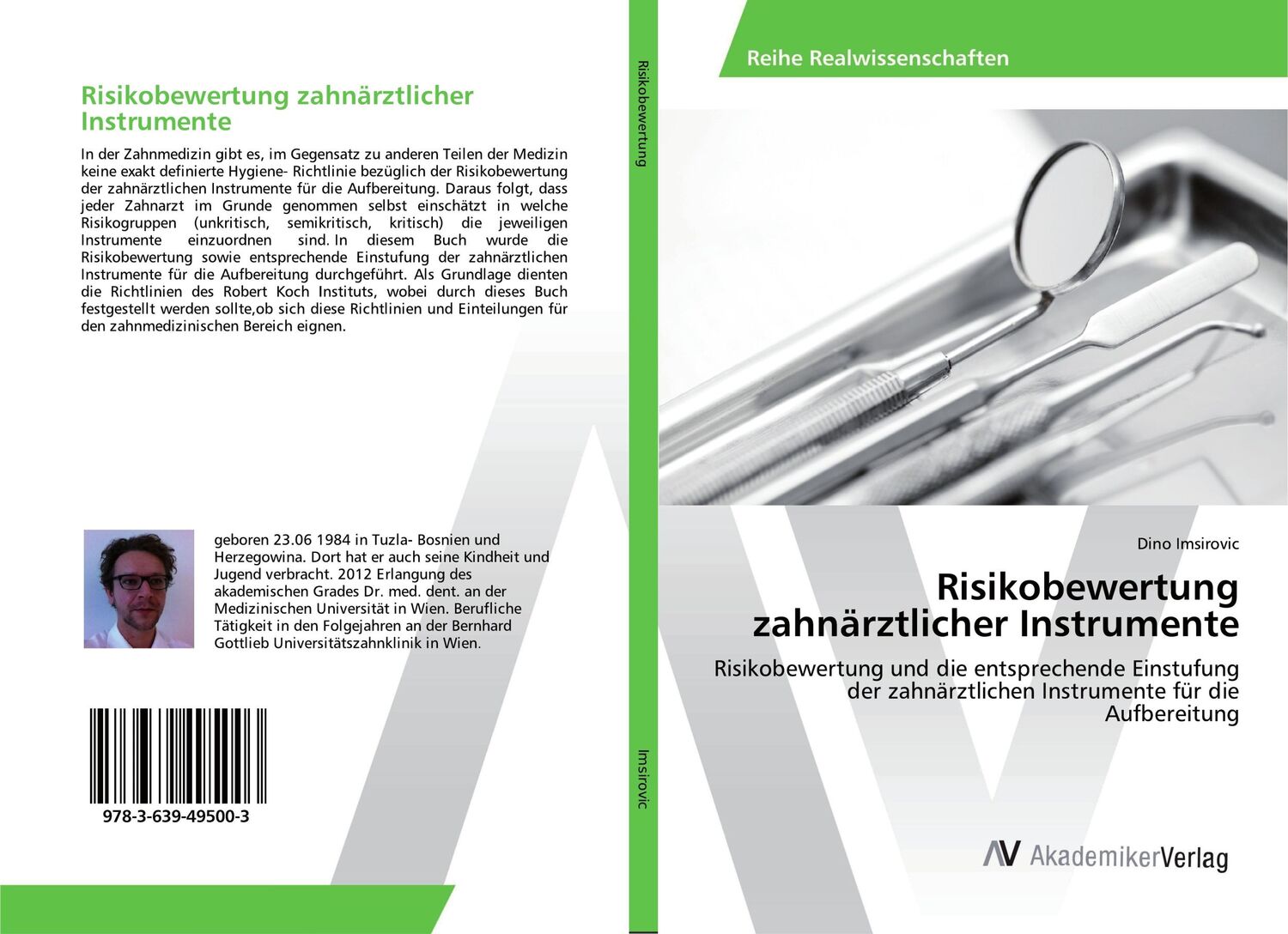 Cover: 9783639495003 | Risikobewertung zahnärztlicher Instrumente | Dino Imsirovic | Buch