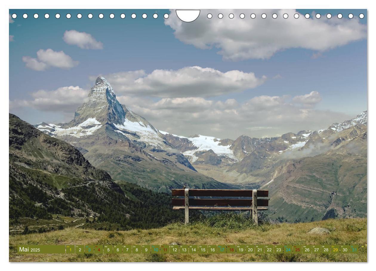 Bild: 9783383825767 | MATTERHORN Impressionen (Wandkalender 2025 DIN A4 quer), CALVENDO...