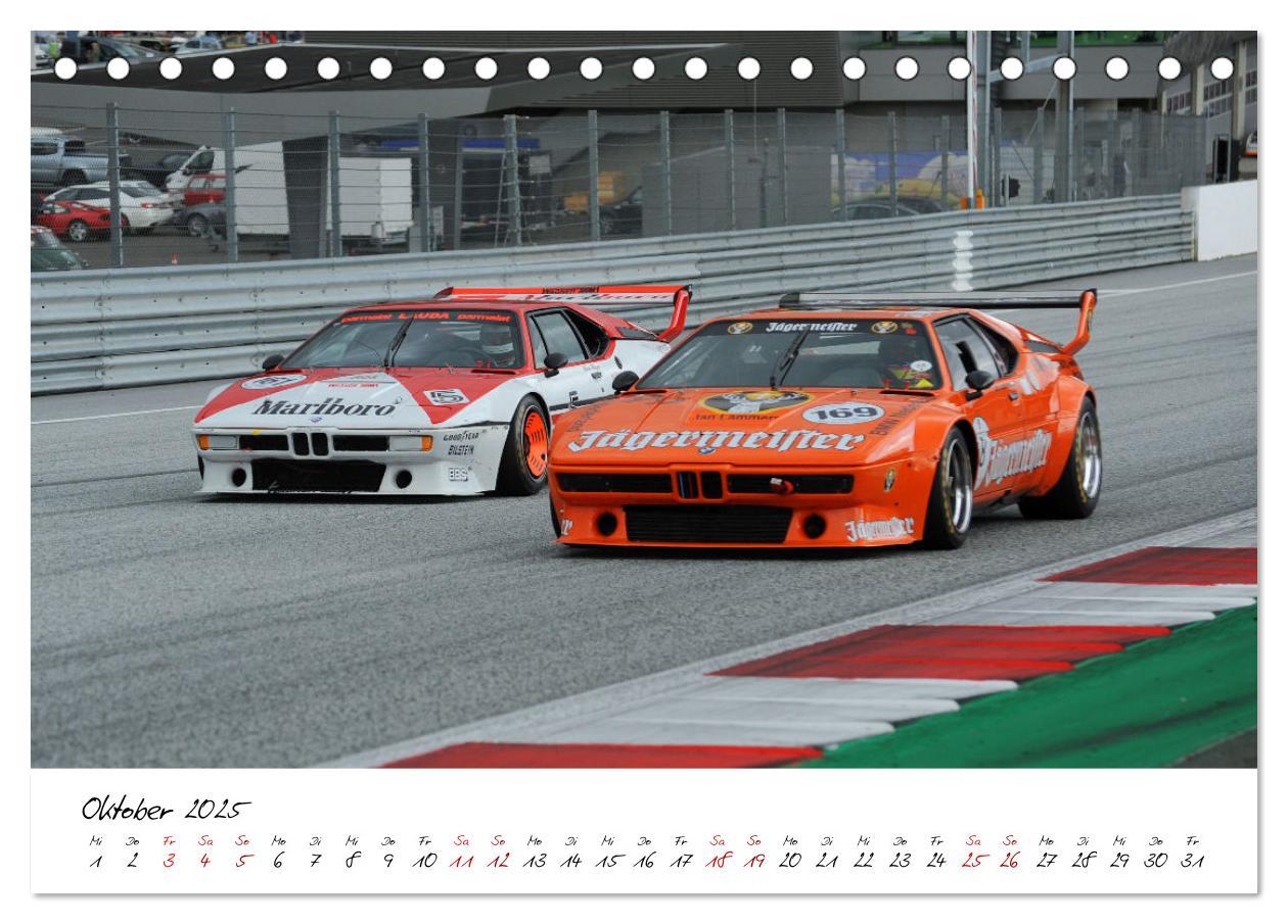 Bild: 9783435010769 | BMW M1 Procar (Tischkalender 2025 DIN A5 quer), CALVENDO...