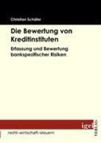 Cover: 9783868151114 | Die Bewertung von Kreditinstituten | Christian Schäfer | Taschenbuch