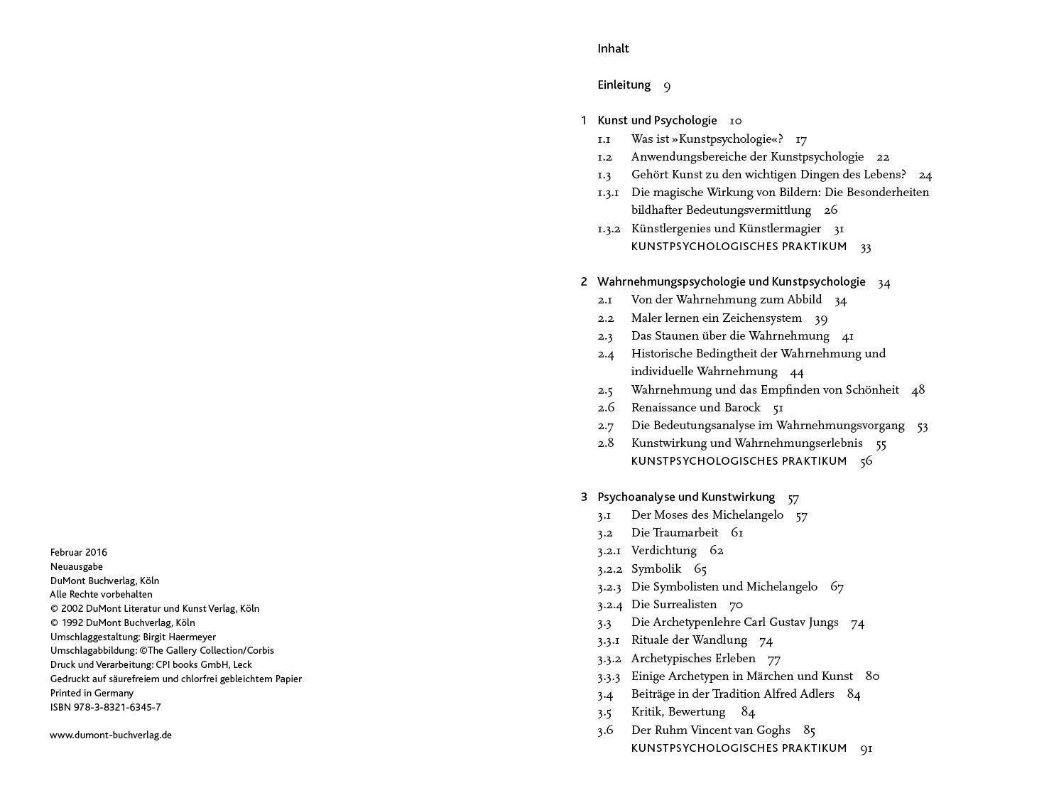 Bild: 9783832163457 | Wodurch Bilder wirken. Psychologie der Kunst | Martin Schuster (u. a.)