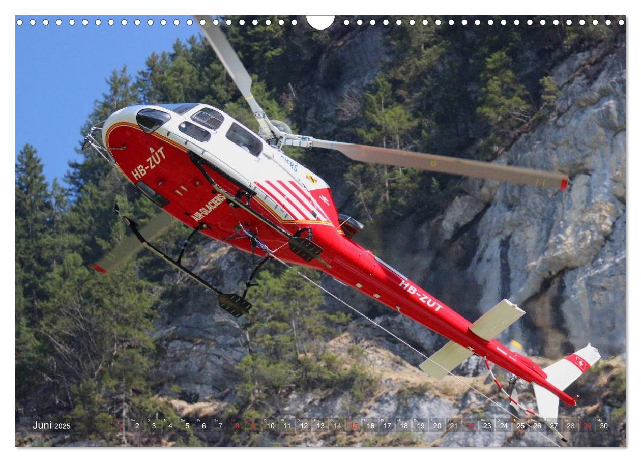 Bild: 9783435634866 | Helikopter in der Luft (Wandkalender 2025 DIN A3 quer), CALVENDO...