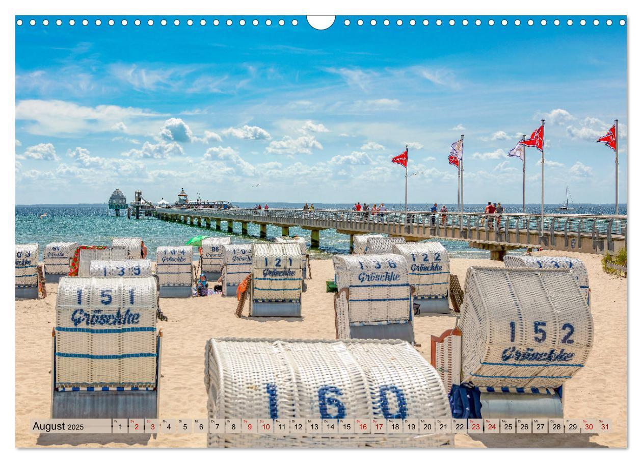 Bild: 9783383961526 | Ostseebäder an der Lübecker Bucht (Wandkalender 2025 DIN A3 quer),...