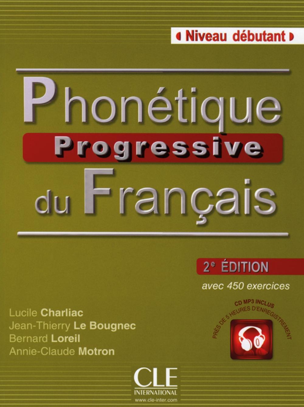 Cover: 9783125299443 | Phonétique progressive du français - Niveau débutant | Lucie Charliac