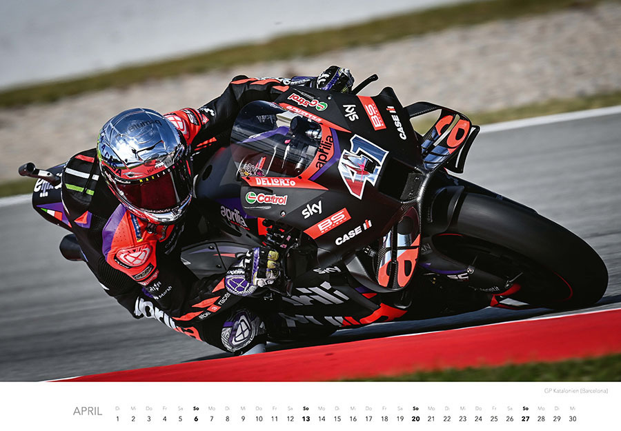 Bild: 9783966648271 | Motorrad Grand Prix Kalender 2025 | Karl Fritz Glänzel | Kalender