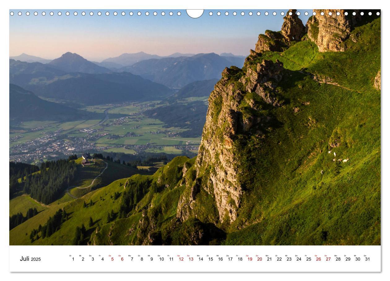 Bild: 9783435373239 | Kitzbühel, Sportstadt und Wanderparadies (Wandkalender 2025 DIN A3...