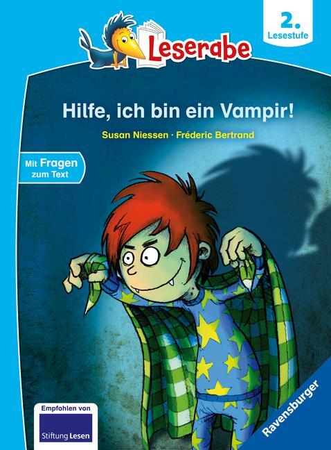 Cover: 9783473462254 | Hilfe, ich bin ein Vampir! - Leserabe 2. Klasse - Erstlesebuch für...