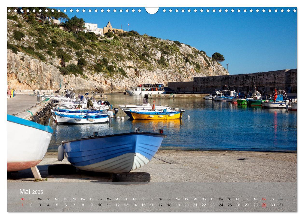 Bild: 9783383980381 | Der Küste entlang im Salento (Wandkalender 2025 DIN A3 quer),...