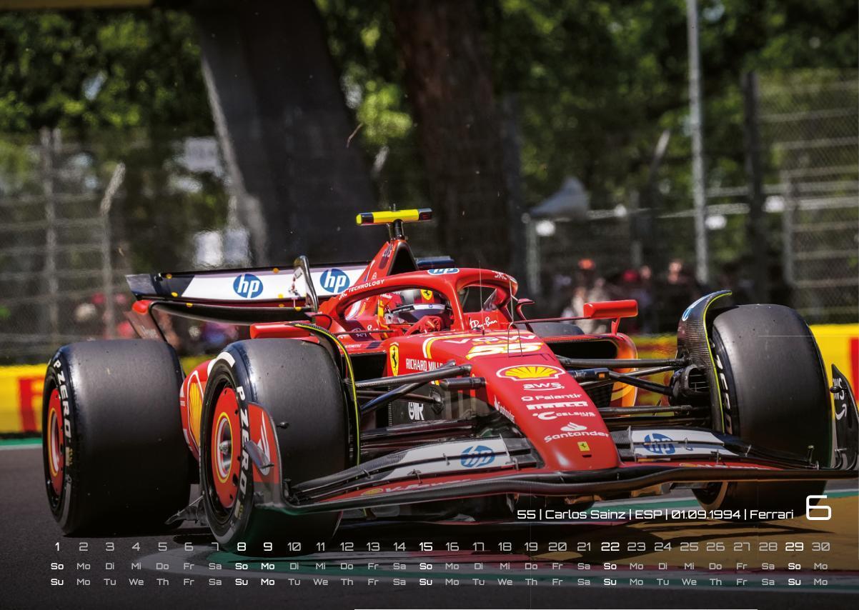 Bild: 9783986733971 | Formel 1 - Grand Prix - 2025 - F1 Kalender DIN A3 | GP-Fever.de | 2025