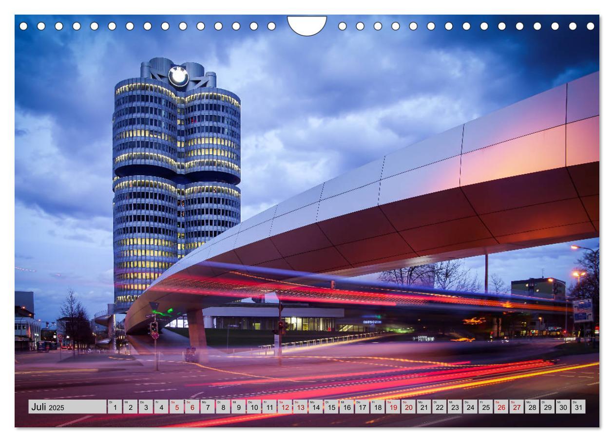 Bild: 9783435396733 | München - Lichter der Großstadt (Wandkalender 2025 DIN A4 quer),...