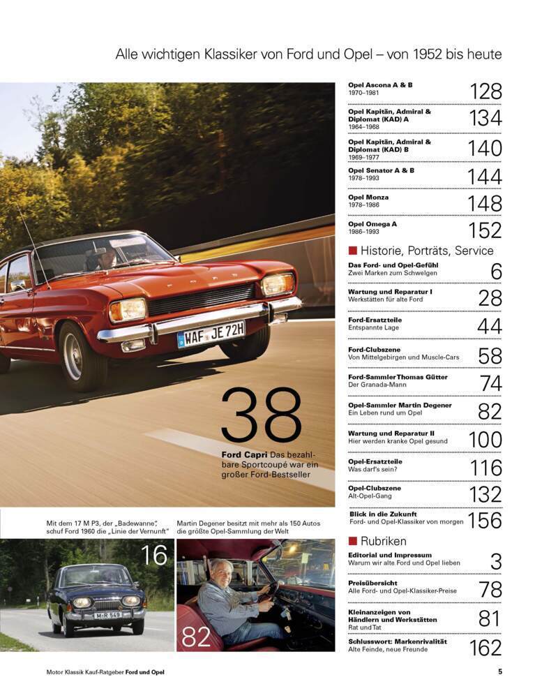 Bild: 9783613308794 | MotorKlassik Kauf-Ratgeber - Ford &amp; Opel | Taschenbuch | 162 S. | 2018