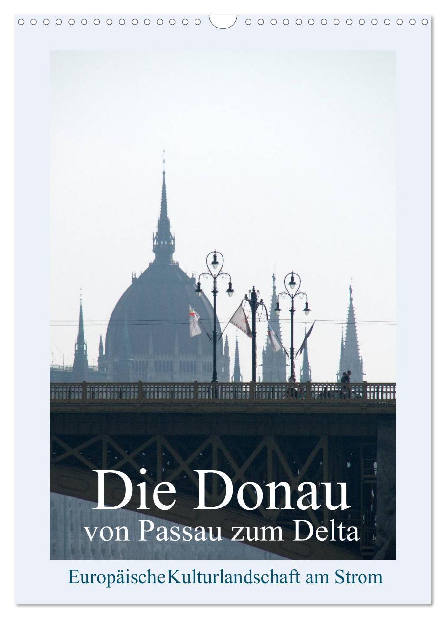 Cover: 9783457019771 | Die Donau von Passau zum Delta (Wandkalender 2025 DIN A3 hoch),...