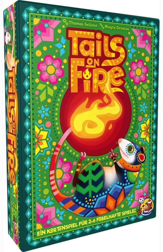 Cover: 4260664070917 | Tails on Fire | Thomas Sellner | Spiel | Deutsch | HeidelBÄR Games