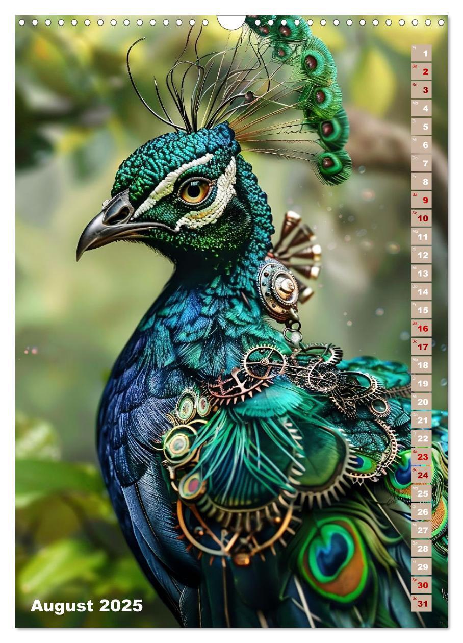 Bild: 9783435652310 | Steampunk Fauna (Wandkalender 2025 DIN A3 hoch), CALVENDO...