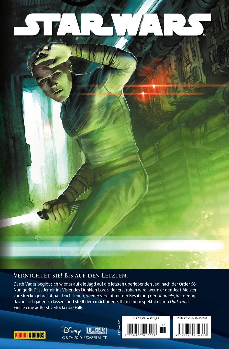 Rückseite: 9783741610660 | Star Wars Comic-Kollektion | Bd. 85: Dark Times: Ein Funke bleibt