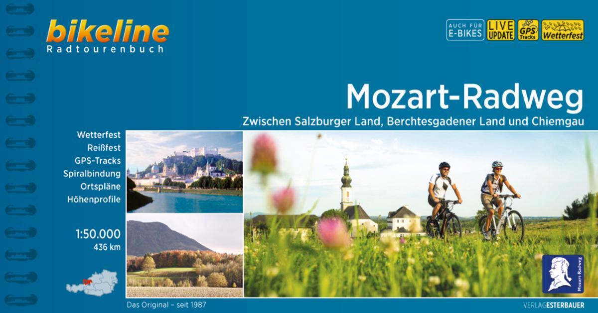 Cover: 9783711100665 | Mozart-Radweg | Esterbauer Verlag | Taschenbuch | Spiralbindung | 2022